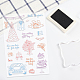 timbres en plastique pvc globleland(DIY-GL0001-86)-3