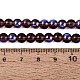 Transparent Electroplate Glass Beads Strands(EGLA-Q132-6MM-01A-09)-4