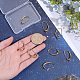 10Pcs Oval Brass Earring Hooks(KK-BBC0028-97)-3