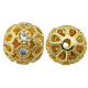 Brass Micro Pave Clear Cubic Zirconia Spacer Beads(KK-N241-LA826-2-NR)-1