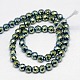 Electroplate Non-magnetic Synthetic Hematite Beads Strands(G-J169B-3mm-06)-2