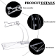 ABS Plastic Aircraft Model Display Stands(ODIS-WH0002-92)-5