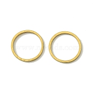 Brass Linking Rings, Flat Ring, Raw(Unplated), 12x1mm, Inner Diameter: 10.3mm(KK-B085-12C-03)