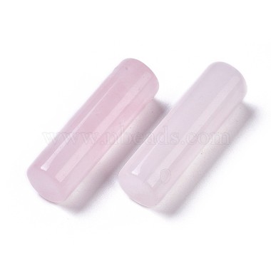 Colgantes naturales de cuarzo rosa(G-K297-A03)-2