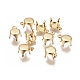 304 Stainless Steel Rhinestone Claw Charms Settings(STAS-P236-38G)-1