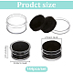 144Pcs Round Transparent Plastic Loose Diamond Packing Small Boxes Sets(CON-WH0095-198A)-5