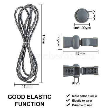 шнурки с эластичным шнуром из полиэстера и латекса(AJEW-NB0001-93)-7