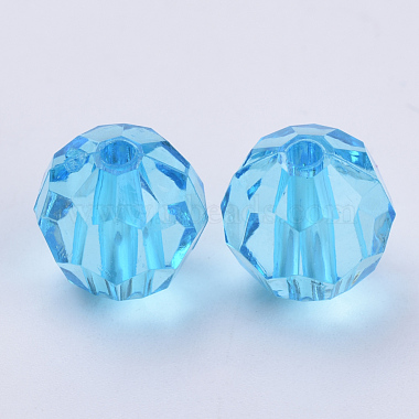 Transparent Acrylic Beads(TACR-Q257-10mm-V40)-2