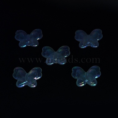 UV Plating Luminous Transparent Acrylic Beads(OACR-P010-11D)-4
