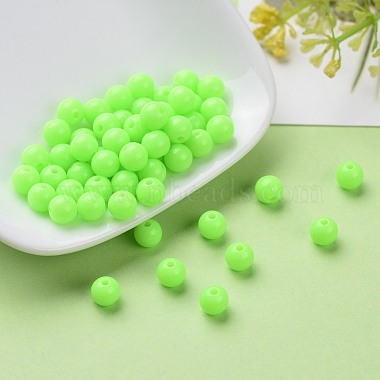 Fluorescent Acrylic Beads(MACR-R517-6mm-02)-6