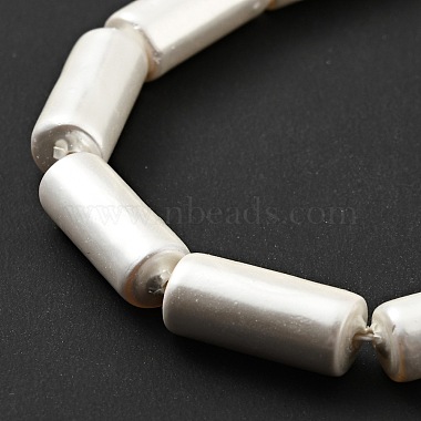 Electroplated Shell Pearl Beads Strands(BSHE-G027-07A-01)-4