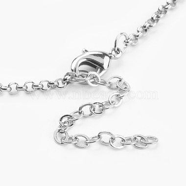 Stainless Steel Pendant Necklaces(NJEW-JN02035)-3