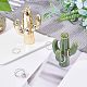 2Pcs 2 Styles Porcelain Home Display Decorations(DJEW-FG0001-14)-5