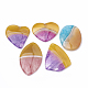 Dyed Natural Crackle Agate Pendants(G-S330-06)-1