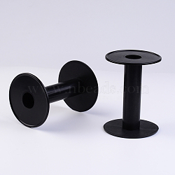 Plastic Spools, Wheel, Black, 68x94mm, Hole: 20mm(TOOL-R007-1)