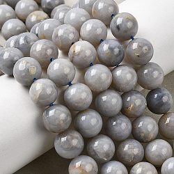 Natural Gemstone Beads Strands, Round, 10~10.5mm, Hole: 1.2mm, about 40pcs/strand, 15.55~15.83 inch(39.5~40.2cm)(G-L641-A01-04)