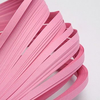 Quilling Paper Strips, Hot Pink, 530x5mm, about 120strips/bag