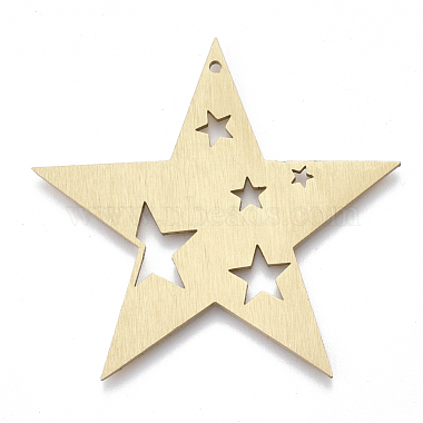 Golden Star Aluminum Big Pendants