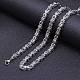 Titanium Steel Byzantine Chain Necklaces(FS-WG56795-06)-1