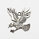 Eagle/Hawk Charm Tibetan Style Zinc Alloy Pendants(PALLOY-N0110-06AS)-1