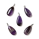 Natural Amethyst Pendants(G-P474-01P-08)-1