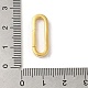 обшивка стойки 925 кольца пружинные воротные из серебра 925 пробы(FIND-Z008-02G)-3