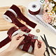 Velvet Ribbon Torn Edge Fabric(DIY-WH0419-91B)-3