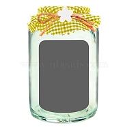 Bottle Shape Composite Material Clear Window Ziplock Mylar Bag, Smell Proof Resealable for Packaging Pouch Party Favor Food Lipgloss Jewelry Storage, Gold, 15x9.8cm(PAAG-PW0001-076C-02)