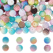 160Pcs 8 Colors Imitation Pearl Acrylic Beads, Berry Beads, Combined Beads, Round, Mixed Color, 12mm, Hole: 1mm, 20pcs/color(OACR-SC0001-15)
