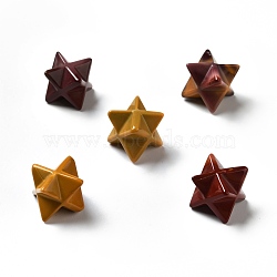 Natural Mookaite Beads, No Hole/Undrilled, Merkaba Star, 14.5~15x14.5~15x14.5~15mm(G-A206-01A-25)