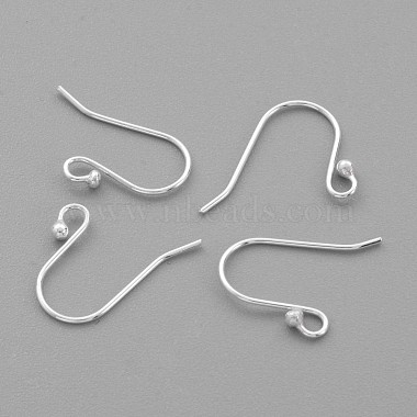 925 Sterling Silver Earring Hooks(X-STER-G011-13)-1