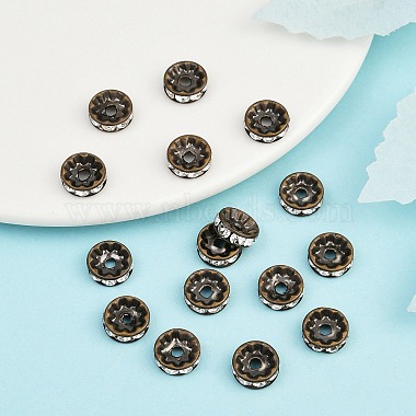 Brass Rhinestone Spacer Beads(RB-A014-Z10mm-01AB-NF)-5