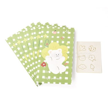 Rectangle with Bear Pattern Paper Candy Bags(CARB-G007-03D)-2