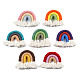Polycotton(Polyester Cotton) Woven Rainbow Wall Hanging(FIND-T035d-14)-1