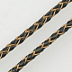 Braided Leather Cord(WL-D012-3mm-09)-2