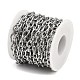 304 Stainless Steel Twist Oval Link Chains(CHS-K017-03P)-2