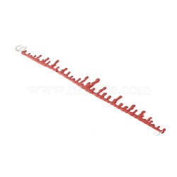 Plastic Blood Choker Necklace for Women, Dark Red, 11.81 inch(30cm)(NJEW-K245-026A)