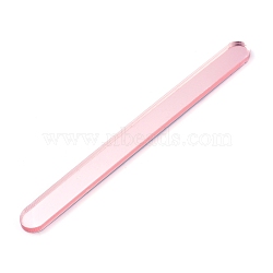 Reusable Acrylic Cakesicle Sticks, Ice Cream Sticks for DIY Ice Ice Cream Cakesicle Mold, Pink, 115x9.5x2.5mm(DIY-WH0167-17A)