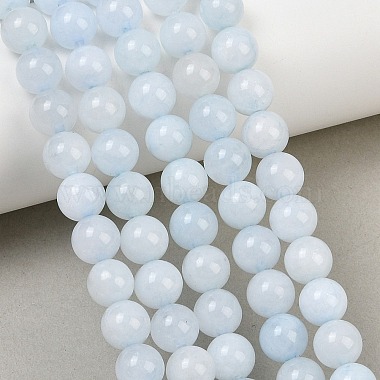 Natural Dyed White Jade Beads Strands(GG-CBAEB22-B01-8mm-02)-1
