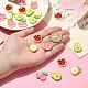 25Pcs 5 Styles Opaque Resin Cabochons(RESI-CJ0003-79)-5