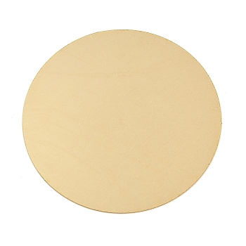 (Defective Closeout Sale: Surface Scratches) Brass Sheet, Brass Discs, Flat Round, Golden, 50x0.5mm