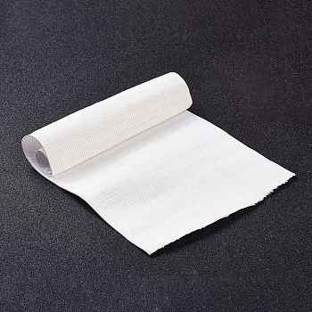 (Defective Closeout Sale: Yellowing) Flat Elastic Rubber Band, Webbing Garment Sewing Accessories, White, 5-7/8 inch(150mm), about 5.46 yards(5m)/bundle