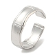 304 Stainless Steel Open Cuff Ring(RJEW-C067-03P)-1