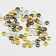 Mixed Color Tibetan Style Flat Round Spacer Beads(TIBEB-X0022-RS)-1