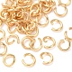 Messing Open Ringe springen(KK-G604-08G-08)-1