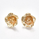 Brass Stud Earring Findings(KK-S350-038G)-1