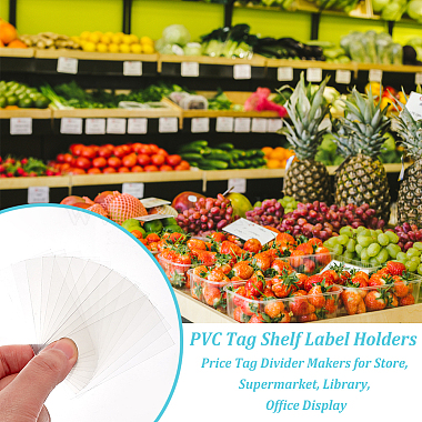 porte-étiquettes pour étagères en PVC(FIND-WH0038-08)-5
