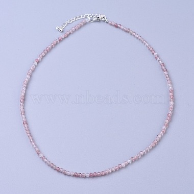 Strawberry Quartz Necklaces