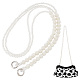Pandahall elite 1pc acrílico imitación perla cadena bolso asa(FIND-PH0009-62A)-1