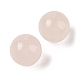 Perles de sphère sans trou en quartz rose naturel(G-K353-04D-01)-2